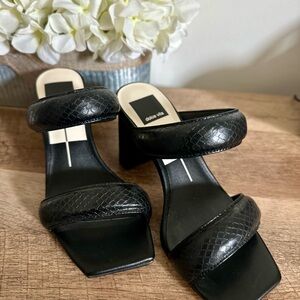 Dolce Vita Black Pascoe Heels NEVER WORN
